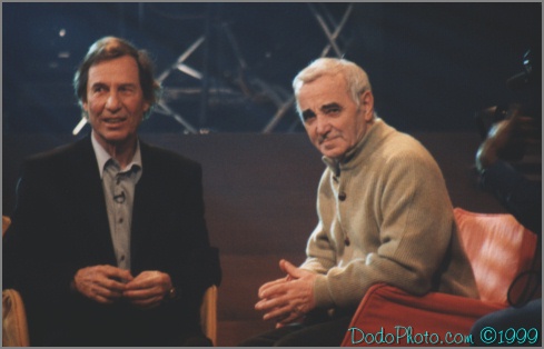 Jean-Pierre Ferland et Charles Aznavour