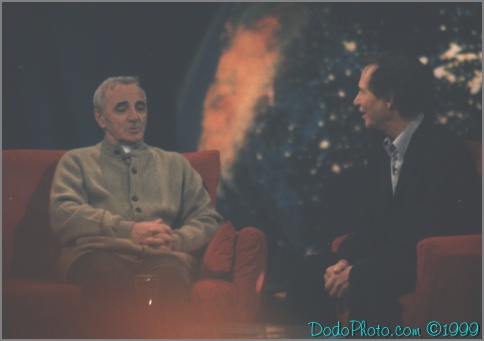 Charles Aznavour et Jean-Pierre Ferland